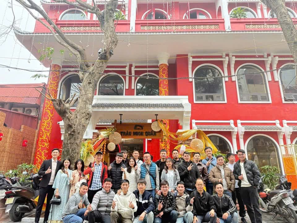 Tiệc tại Trâu Ngon Quán Đại Phúc